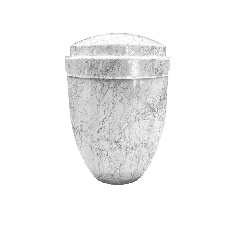 URNAS PARA CENIZAS MARMOL PLATA