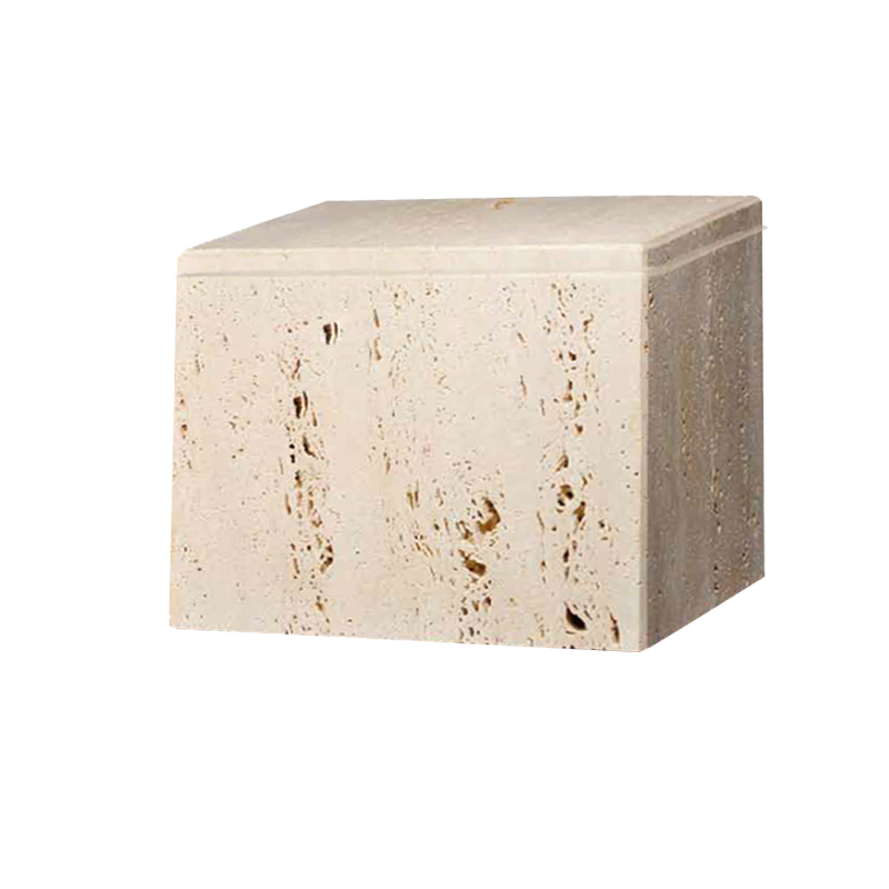 URNAS PARA CENIZAS URNA TRAVERTINO MEDITERRANEO MED 200X200X150mm 3,25L