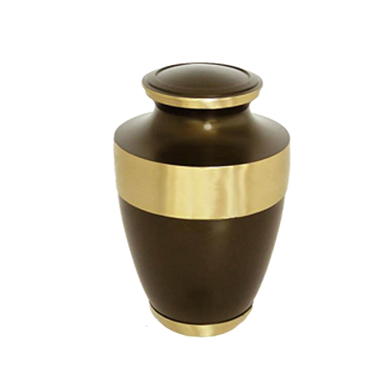 URNAS PARA CENIZAS URNAS ALUMINIO ALTIMAR BROWN--GOLD OLD 3,5L