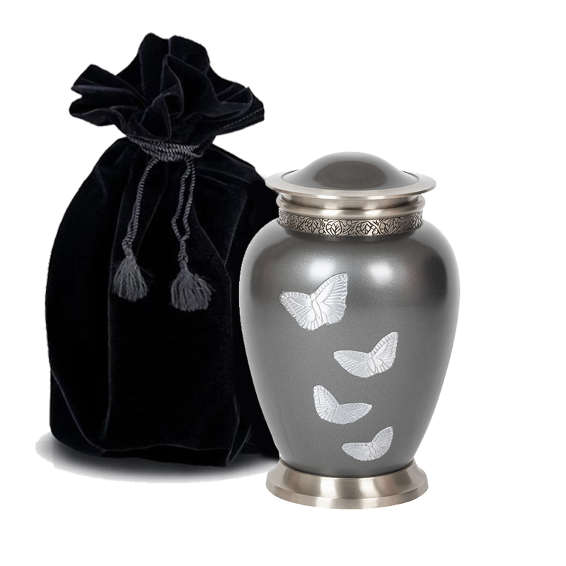 URNAS PARA CENIZAS URNA LATON MARIPOSAS