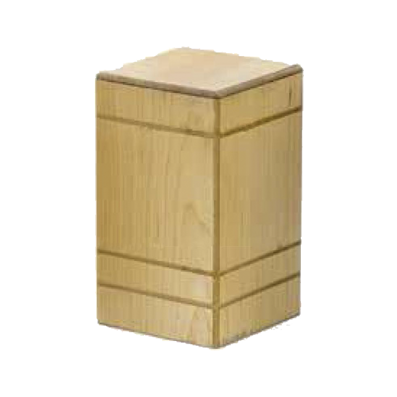 URNAS PARA CENIZAS URNA BASIC MAPLE  3.7L FIBRA MADERA NATURAL