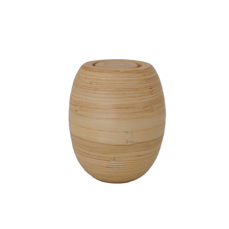 URNAS PARA CENIZAS URNA BIODEGRADABLE BAMBU 4,4L