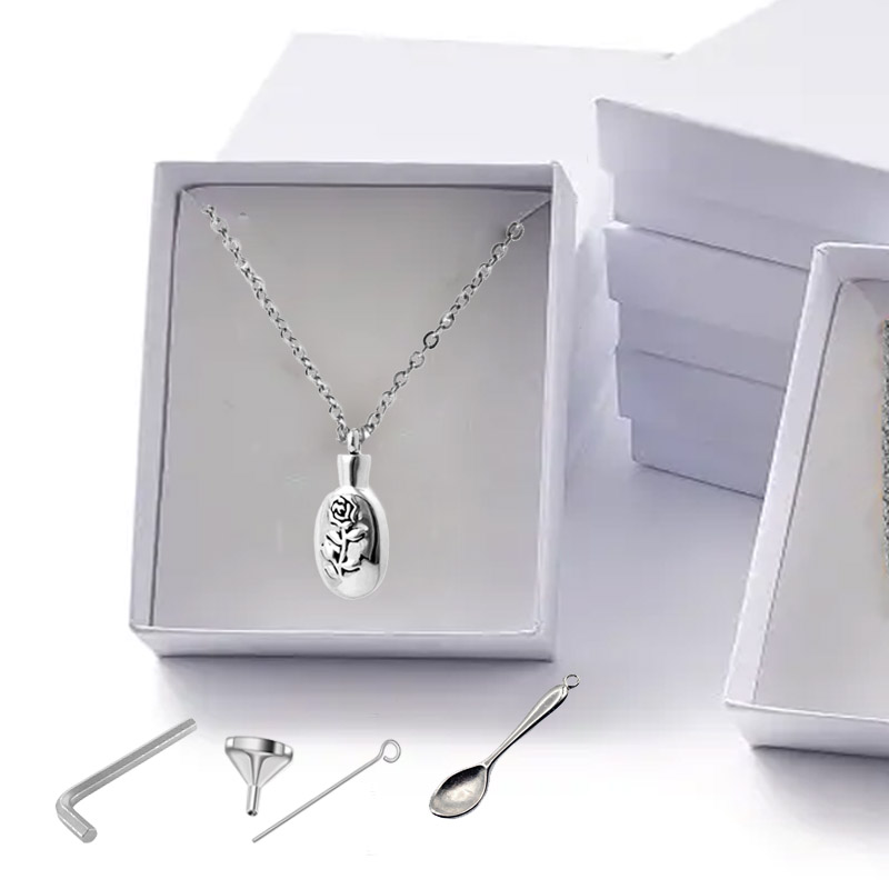 JOYA PORTACENIZAS ROSA RELIEVE