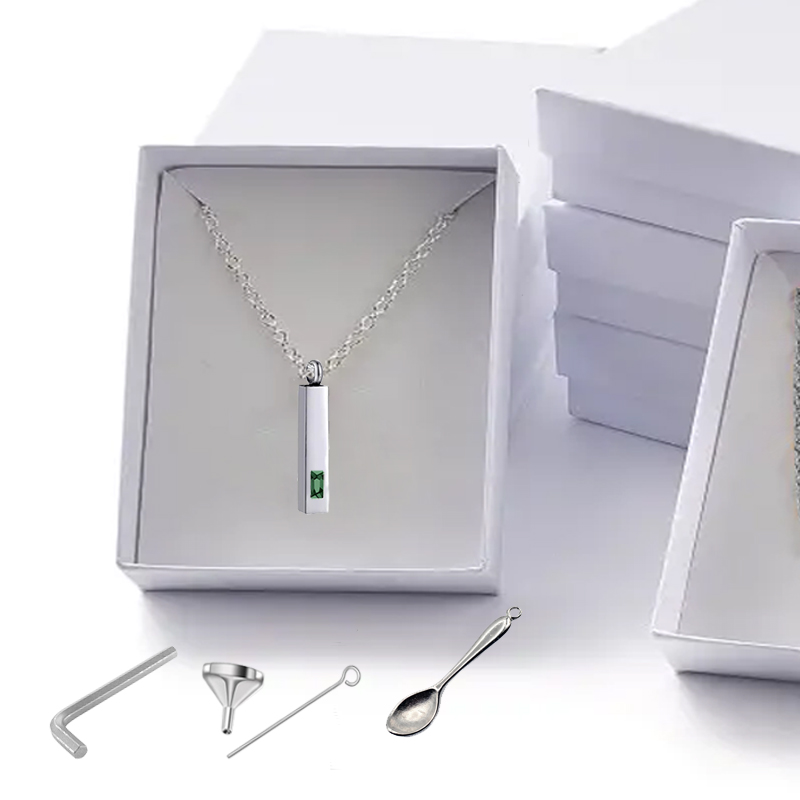 JOYA PORTACENIZAS COLUMNA ESMERALDA