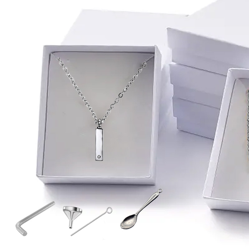 JOYA PORTACENIZAS COLUMNA  BRILLANTE