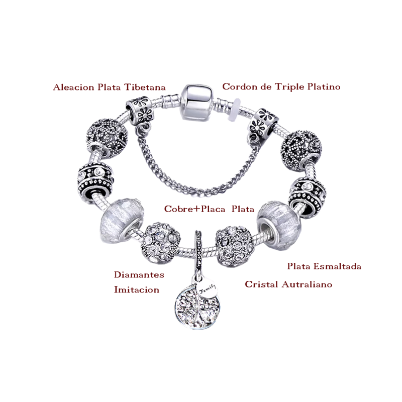 JOYA PORTACENIZAS PULSERA TREE LIFE