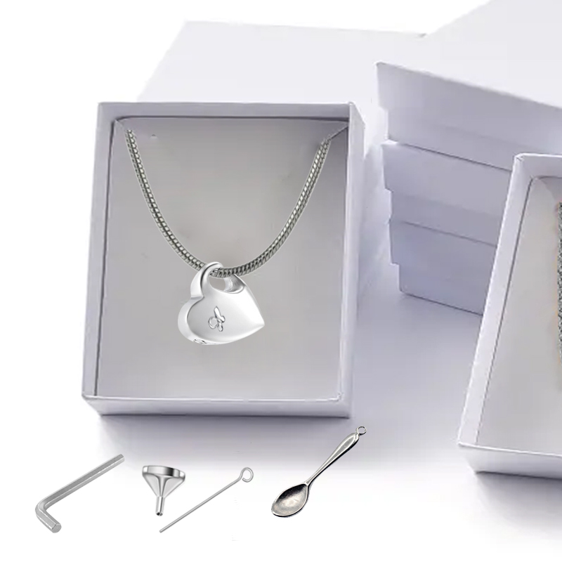 JOYA PORTACENIZAS CORAZON MARIPOSA PULSE