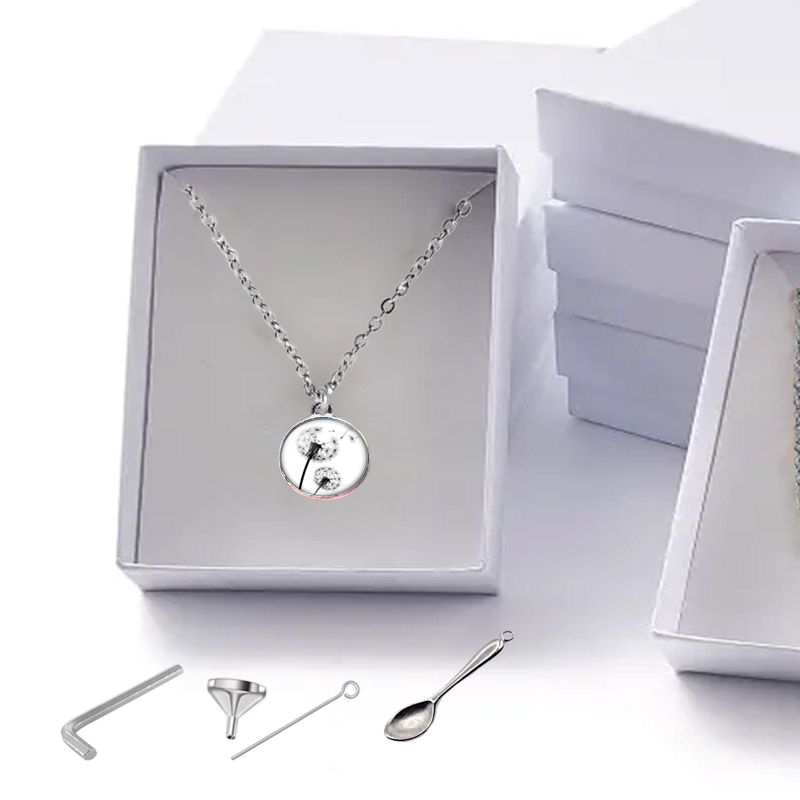 JOYA PORTACENIZAS DIENTE LEON WHITE