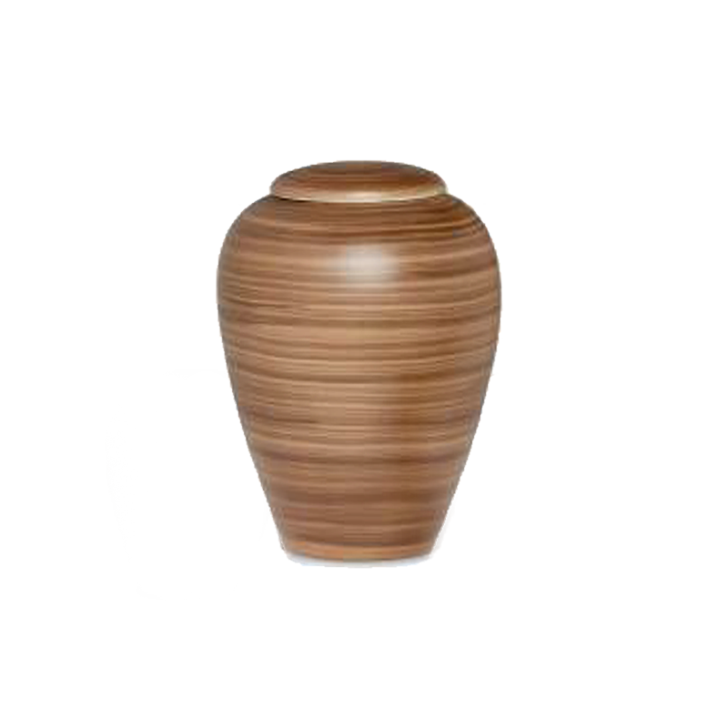 URNAS PARA CENIZAS URNA RALLADA NOGAL