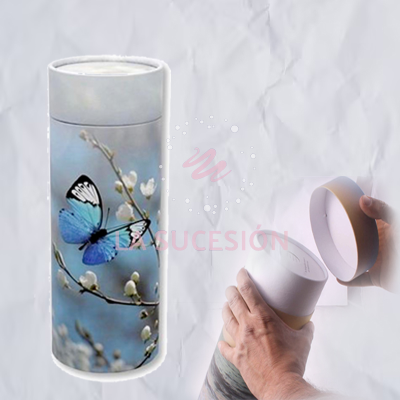URNAS PARA CENIZAS URNA TUBOS DISPERSION MARIPOSAS