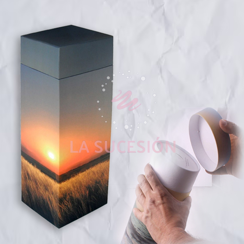 URNAS PARA CENIZAS URNA TUBOS DISPERSION PUESTA DE SOL