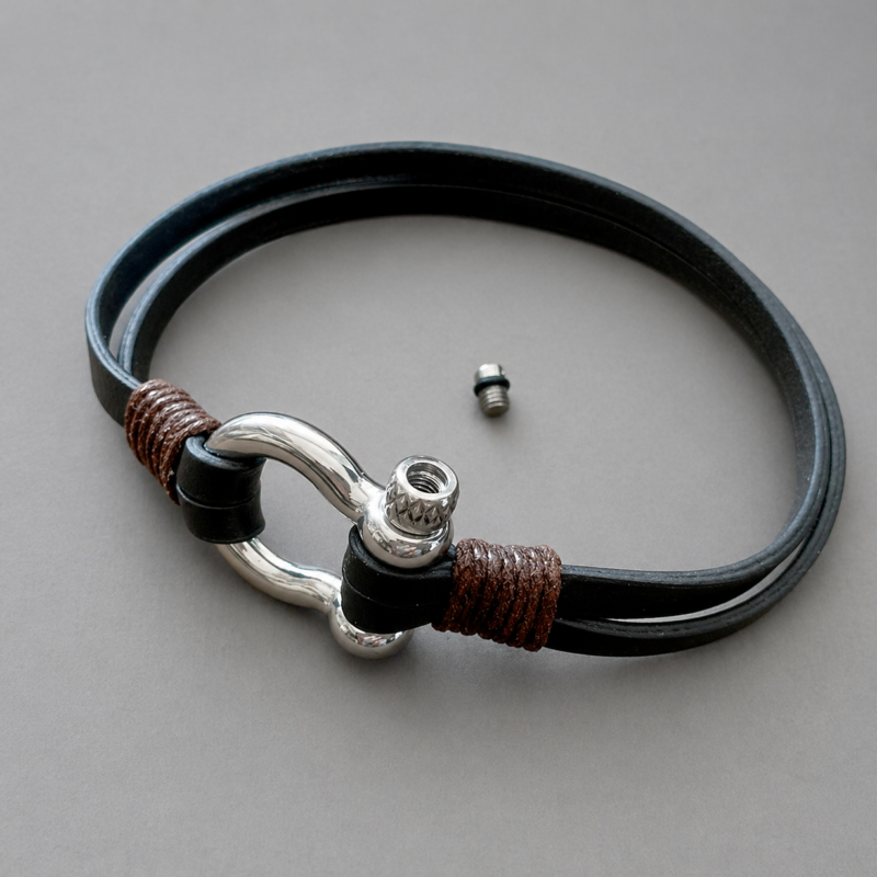 PULSERA CUERO VIKING
